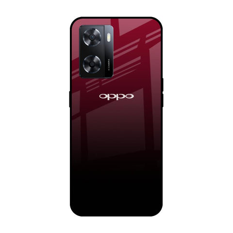 Wine Red Glossy Case For OPPO A77s