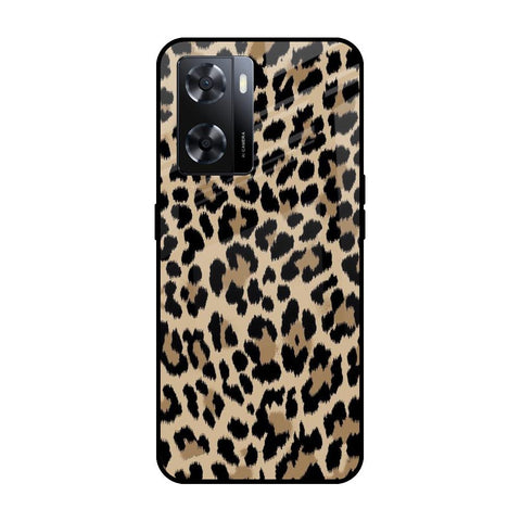 Leopard Seamless Glossy Case For OPPO A77s
