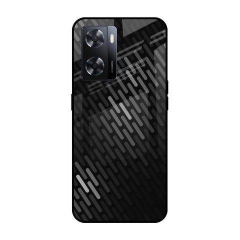 Dark Abstract Pattern Glossy Case For OPPO A77s