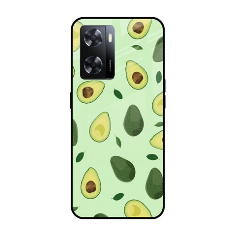 Avocado Green Glossy Case For OPPO A77s