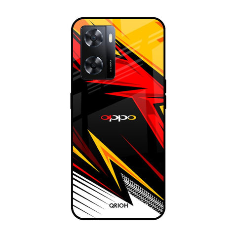 Race Jersey Pattern Glossy Case For OPPO A77s