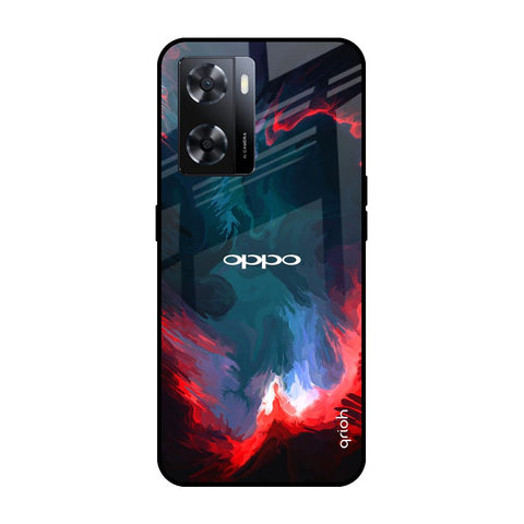 Brush Art Glossy Case For OPPO A77s