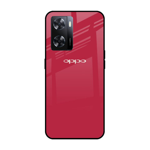 Solo Maroon Glossy case for OPPO A77s