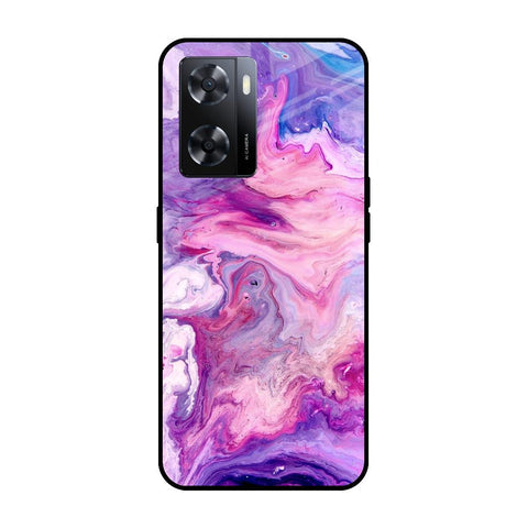 Cosmic Galaxy Glossy Case for OPPO A77s
