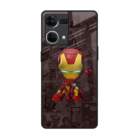 Angry Baby Super Hero Glossy Case for Oppo F21s Pro