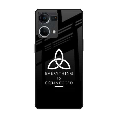 Everything Is Connected Glossy Case for Oppo F21s Pro