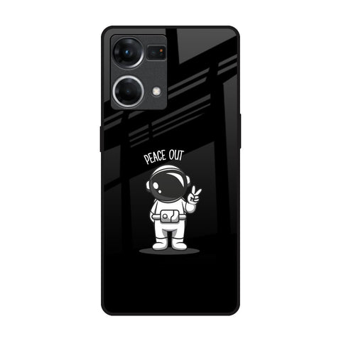 Peace Out Astro Glossy Case for Oppo F21s Pro