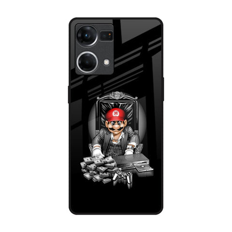 Dark Secret Glossy Case for Oppo F21s Pro