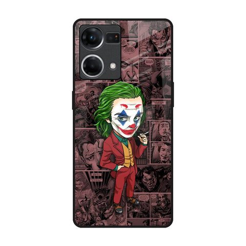 Joker Cartoon Glossy Case for Oppo F21s Pro