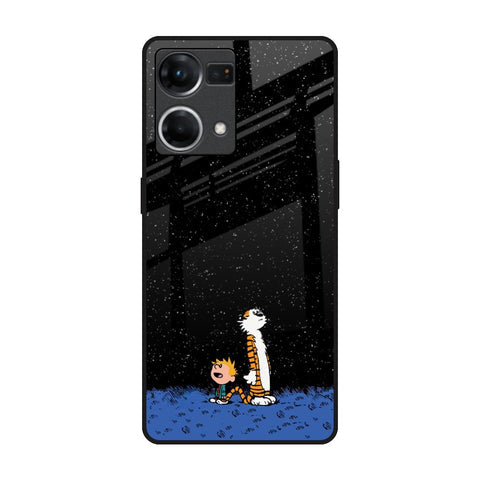 Night Sky Star Glossy Case for Oppo F21s Pro