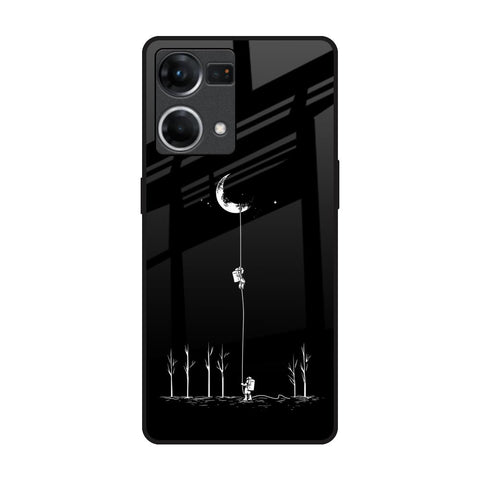 Catch the Moon Glossy Case for Oppo F21s Pro