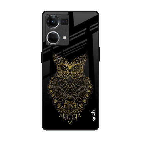 Golden Owl Glossy Case for Oppo F21s Pro