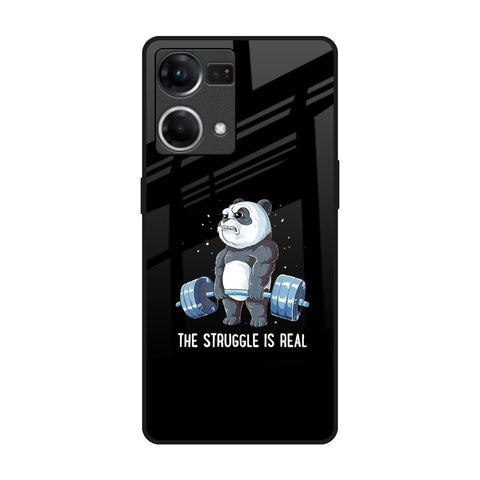 Real Struggle Glossy Case for Oppo F21s Pro
