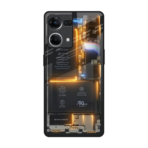 Glow Up Skeleton Glossy Case for Oppo F21s Pro