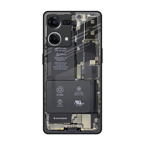 Skeleton Inside Glossy Case for Oppo F21s Pro