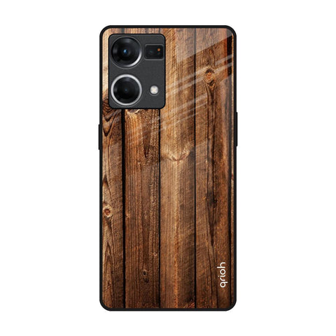 Timber Printed Glossy Case for Oppo F21s Pro