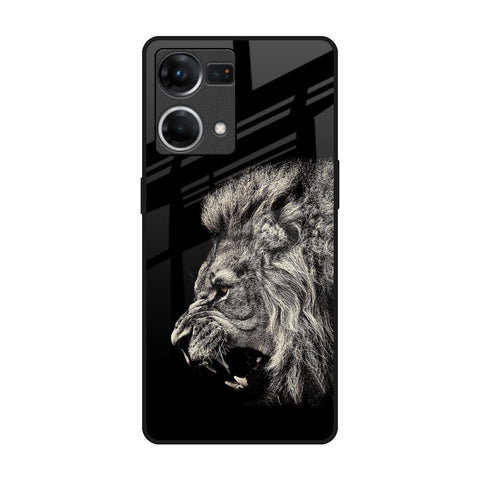 Brave Lion Glossy Case for Oppo F21s Pro