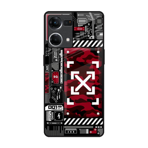 Technology Art Glossy Case for Oppo F21s Pro
