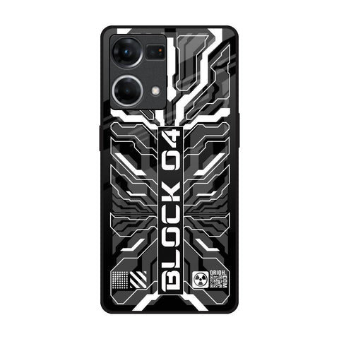 Monochrome Magic Glossy Case for Oppo F21s Pro