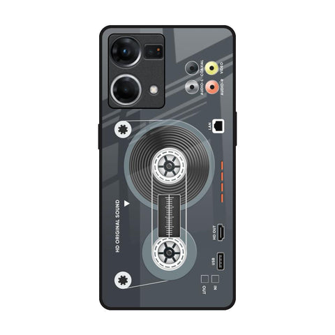 Retro Recorder Glossy Case for Oppo F21s Pro