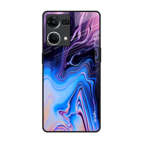 Psychic Texture Glossy Case for Oppo F21s Pro