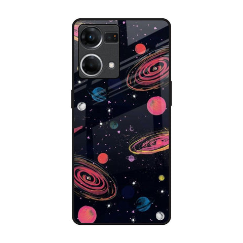 Galaxy In Dream Glossy Case For Oppo F21s Pro