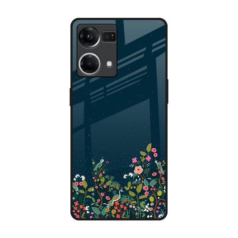Small Garden Glossy Case For Oppo F21s Pro