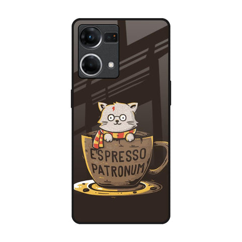 Tea With Kitty Glossy Case For Oppo F21s Pro