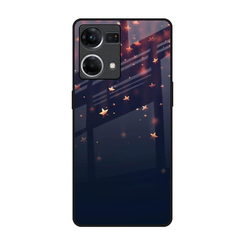 Falling Stars Glossy Case For Oppo F21s Pro