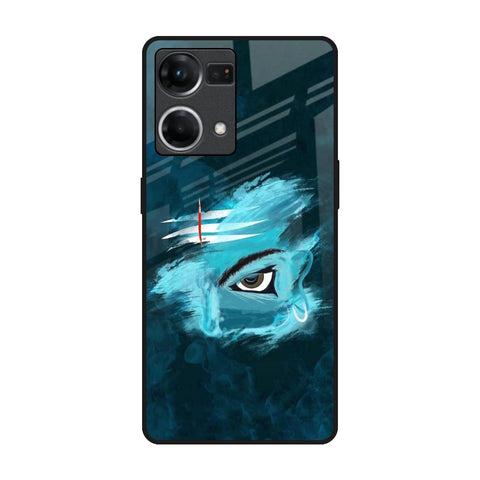Power Of Trinetra Glossy Case For Oppo F21s Pro