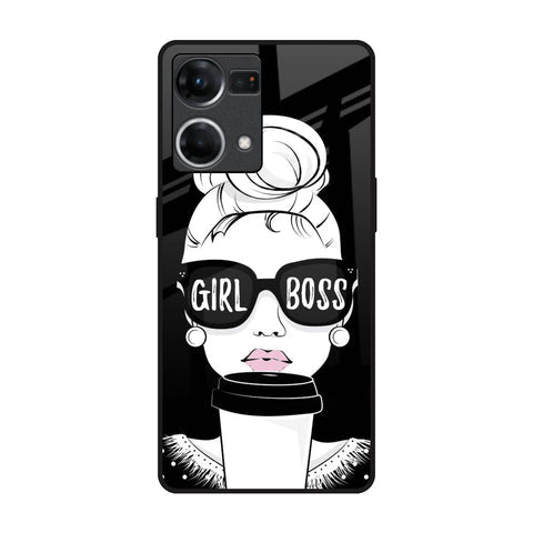 Girl Boss Glossy Case For Oppo F21s Pro