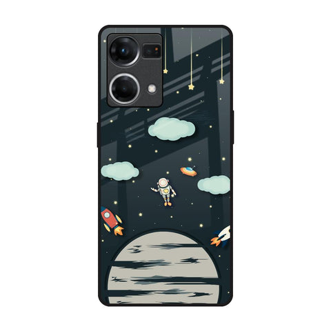 Astronaut Dream Glossy Case For Oppo F21s Pro