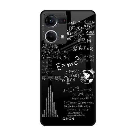 Funny Math Glossy Case for Oppo F21s Pro