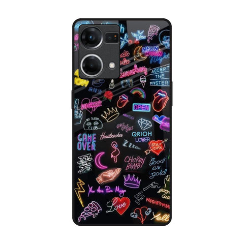 Accept The Mystery Glossy Case for Oppo F21s Pro