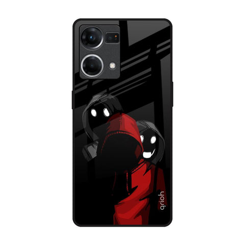 Shadow Character Glossy Case for Oppo F21s Pro
