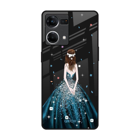 Queen Of Fashion Glossy Case for Oppo F21s Pro