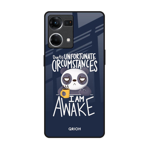 Struggling Panda Glossy Case for Oppo F21s Pro