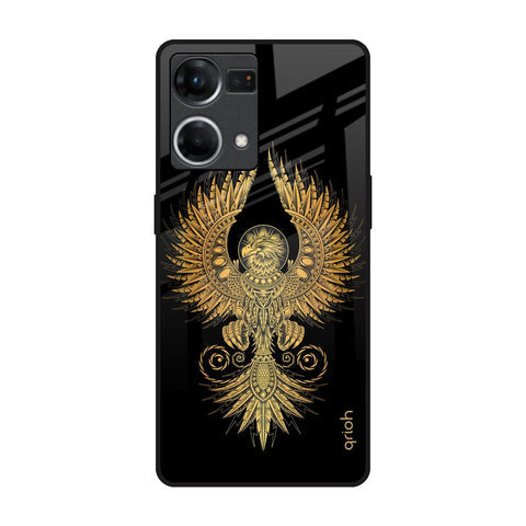 Mythical Phoenix Art Glossy Case for Oppo F21s Pro