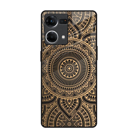 Luxury Mandala Glossy Case for Oppo F21s Pro