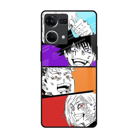 Anime Sketch Glossy Case for Oppo F21s Pro