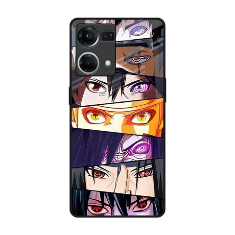 Anime Eyes Glossy Case for Oppo F21s Pro