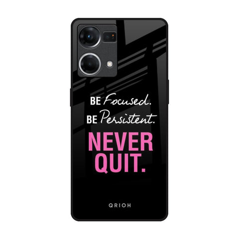 Be Focused Glossy Case for Oppo F21s Pro