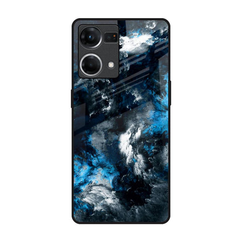 Cloudy Dust Glossy Case for Oppo F21s Pro