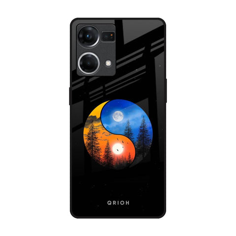 Yin Yang Balance Glossy Case for Oppo F21s Pro