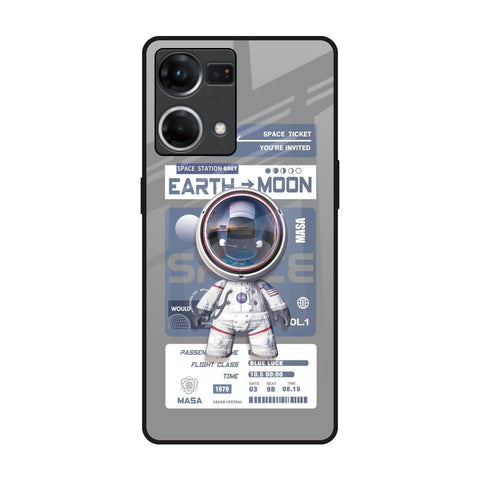 Space Flight Pass Glossy Case for Oppo F21s Pro