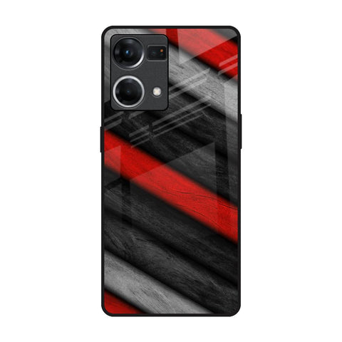 Soft Wooden Texture Glossy Case for Oppo F21s Pro