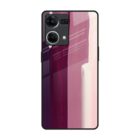 Brush Stroke Art Glossy Case for Oppo F21s Pro