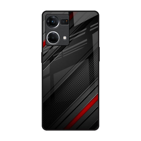 Modern Abstract Glossy Case for Oppo F21s Pro