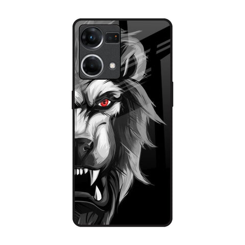 Wild Lion Glossy Case for Oppo F21s Pro
