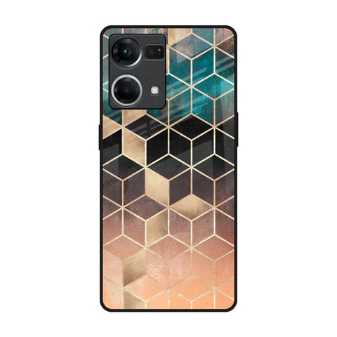 Bronze Texture Glossy Case for Oppo F21s Pro
